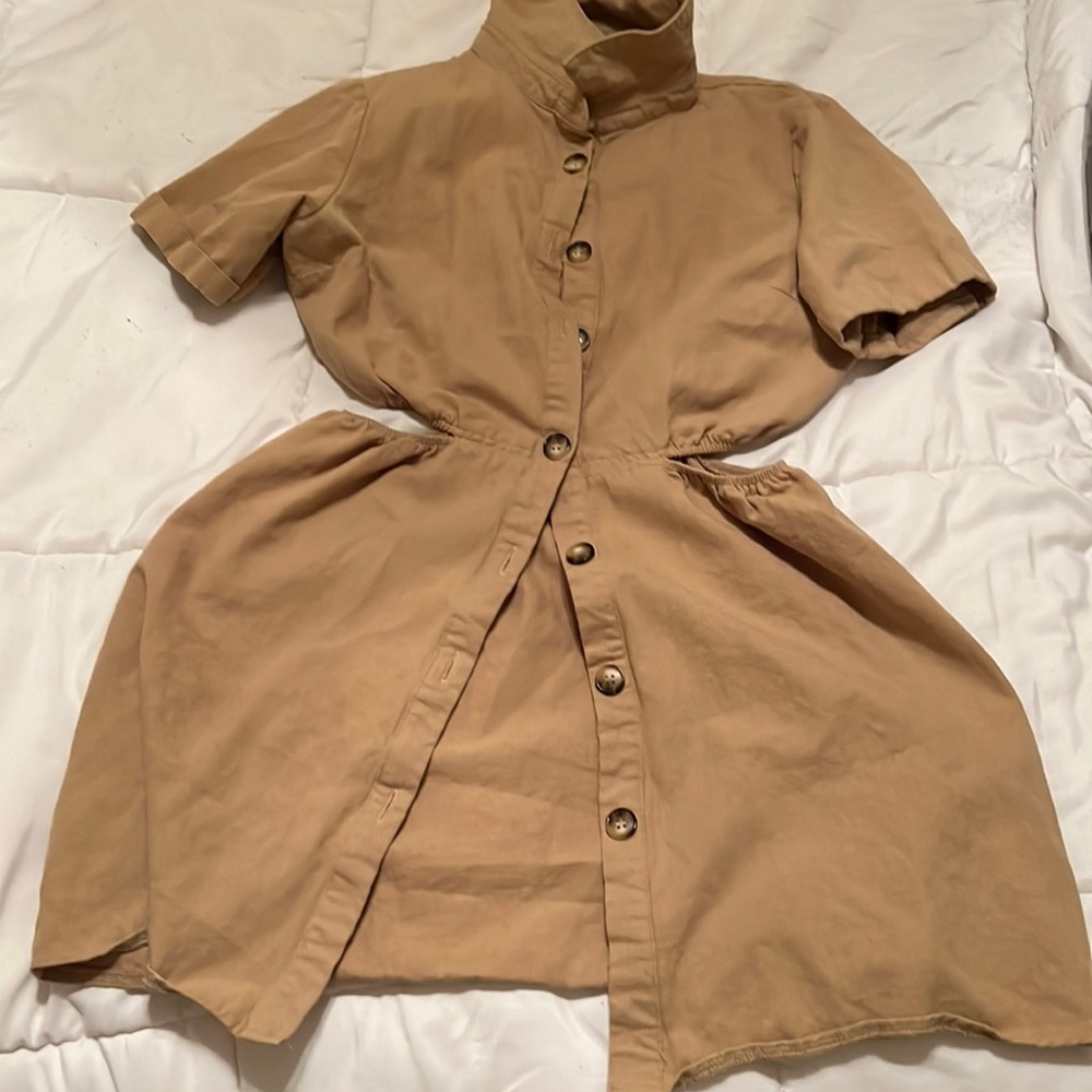 Button down dress